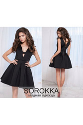  Платье с пышной юбкой	 артикул - Артикул: Am9148-33	